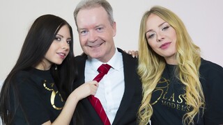 Young Girls Rebecca & Angie Share Old Man's Cock and Cum - putains passionnées en HD BIGWHORE.COM