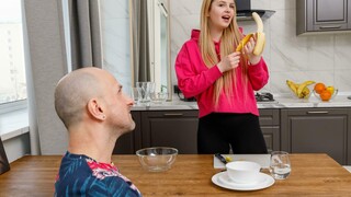 Shaved Pussy Licking and Cumshot Breakfast - leidenschaftliche Huren in HD BIGWHORE.COM