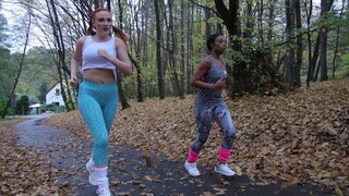 Interracial Lesbians Fucking Hard in Gym - Outdoor Sex - gepassioneerde hoeren in HD BIGWHORE.COM