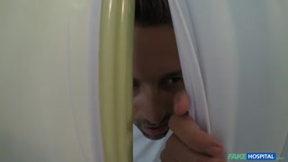 Gloryhole Action with Medical Student and Big Tit Patient - HD의 열정적인 창녀 BIGWHORE.COM