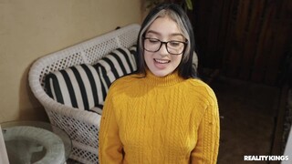 Cowgirl Fucking with Glasses and Trimmed Pussy - passionate whores in HD BIGWHORE.COM