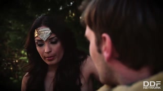 Wonder Woman XXX: Anissa Kate Licked and Fucked - 激情的妓女高清 BIGWHORE.COM