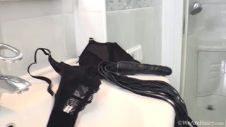 Hairy Malta in Lingerie Masturbates with Small Tits on Display - HD में उत्तेजित वेश्याएं BIGWHORE.COM