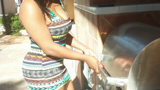 Thick Black Girl Lisa Tiffian Fucks Hard and Takes Cum - pelacur berahi dalam HD BIGWHORE.COM