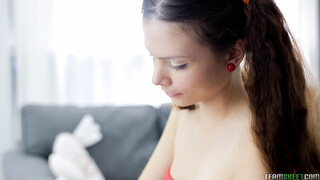 Beautiful Sex Lesson with Peachy and Alexander - โสเภณีที่มีความหลงใหลใน HD BIGWHORE.COM