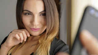 Brunette with Big Tits Licks Pussy in Passionate Euro Lingerie Scene - passionate whores in HD BIGWHORE.COM