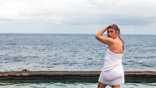 Wild Outdoor Masturbation - Cat Asstrophe Squirts with Tropical Vibes - โสเภณีที่มีความหลงใหลใน HD BIGWHORE.COM