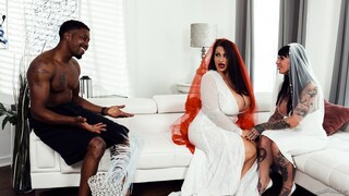 BBW Bride Railed Hard by Tattooed Black Guy - pelacur berahi dalam HD BIGWHORE.COM