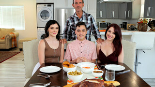 Passionate Stepfamily Fuck - Thanksgiving Creampie - HDの情熱的な娼婦 BIGWHORE.COM