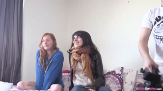 Behind the Scenes: Avalon & Brigitte Redhead Babes - prostitutas apaixonadas em HD BIGWHORE.COM
