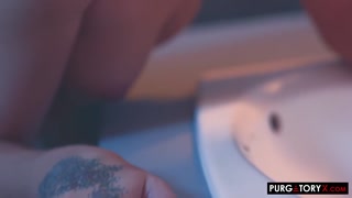 Chloe Temple’s Tattooed Body Covered in Cum - Fantasy Couple Scene - โสเภณีที่มีความหลงใหลใน HD BIGWHORE.COM