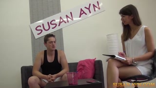 Guy Can’t Fuck - Susan Ayn Brunette Casting - putains passionnées en HD BIGWHORE.COM