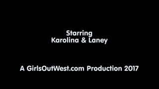 Karolina & Laney - Big Tits Blonde Interview Fun - пристрасні повії у HD BIGWHORE.COM