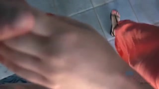 Big tits Jade Nile loves cum on her chest - foot fetish too - putains passionnées en HD BIGWHORE.COM