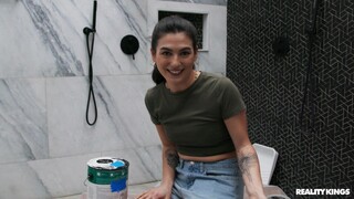 Streamer Gets Cum on Ass in Bathroom - pelacur berahi dalam HD BIGWHORE.COM