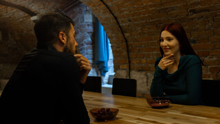 Mia Evans & Francis X: A Kissing Affair - pelacur berahi dalam HD BIGWHORE.COM