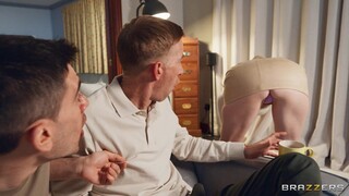 The Blackout Bang: Cowgirl and Cumshot - passionate whores in HD BIGWHORE.COM