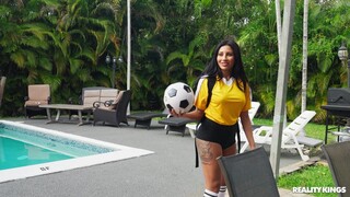 Oiled up ballerina takes standing doggystyle and gagging - passionate whores in HD BIGWHORE.COM
