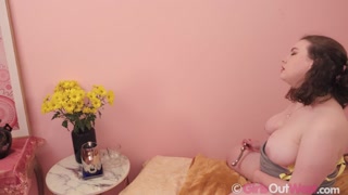 Hannah Tee's Solo Seduction with Sex Toys - โสเภณีที่มีความหลงใหลใน HD BIGWHORE.COM