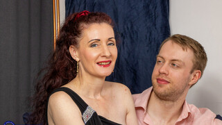 Naughty British Scarlet Has Stepson Sucking Her Tits - โสเภณีที่มีความหลงใหลใน HD BIGWHORE.COM