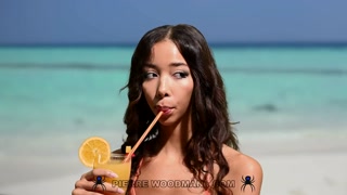 Black Beauty Lia Lin Xo in Deepthroat Action - โสเภณีที่มีความหลงใหลใน HD BIGWHORE.COM