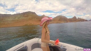Blonde, Brunette, and Friends: Lake Powell Spring Break - โสเภณีที่มีความหลงใหลใน HD BIGWHORE.COM