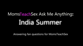 Milf Monday: India Summer's AMA - HD의 열정적인 창녀 BIGWHORE.COM